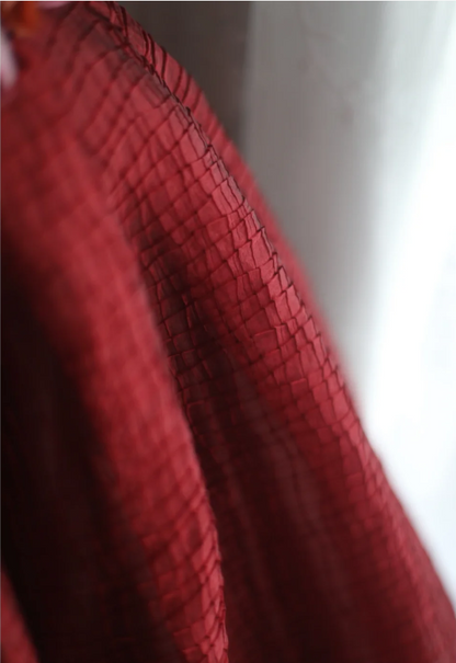 Wunderschönes, weinrotes, schulterfreies Retro-Prinzessinnen-Brautkleid mit Herzausschnitt und bauschigem Rock P2859