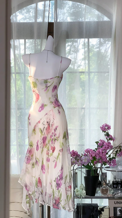 Elegant Printed Strapless Chiffon Mermaid Evening Gown Prom Dress P325 – PreppyDress Elegant Printed Strapless Chiffon Mermaid Evening Gown Prom Dress P325 – PreppyDress