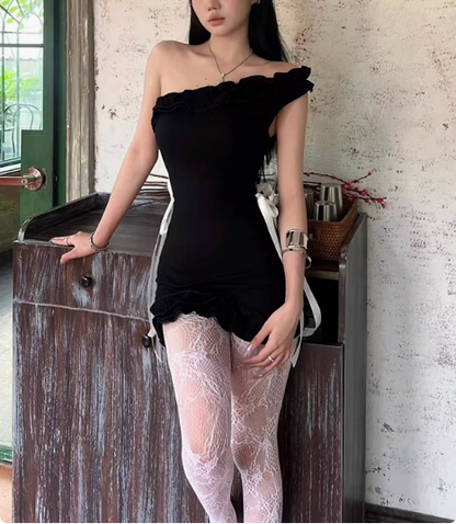 Französischer Stil Wunderschönes Schmetterlingsgurt-Design Schulterfreies Heimkehrkleid zum 17. Geburtstag P3559
