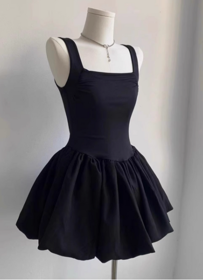 Sweet Square Neck Sleeveless Waist Ballet Puffy Birthday Tutu Homecomi   PreppyDress