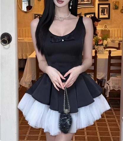 Elegantes Tüll Puffy A-Linie 17. Geburtstag Homecoming Kleid P3650