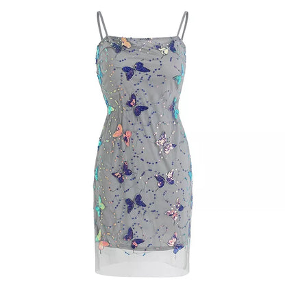 Süße Hosenträger Hellblau Schleife Pailletten Geburtstag Rock Heimkehrkleid P3740