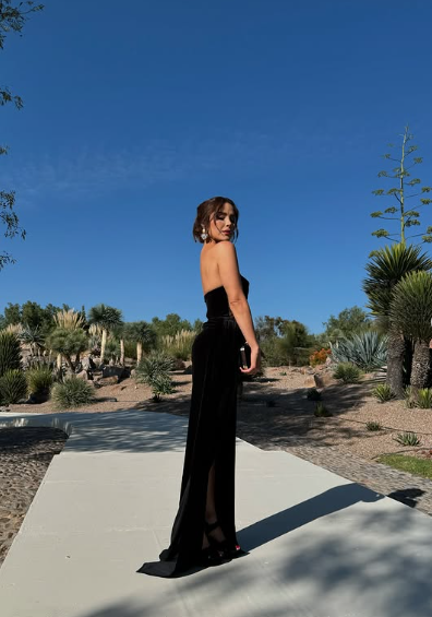 Black Prom Dresses Sexy Slit Prom Dress Birthday Outfits P379 – PreppyDress