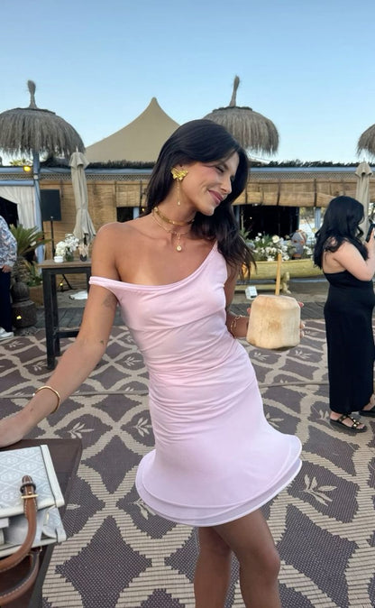 Designer Pink schulterfreies Taillen-16. Geburtstag-Heimkehrkleid P3886