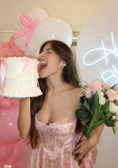 Süßes Satin-Trägertop Fischgrätmuster Rosa Dunkel A-Linie 17. Geburtstag Homecoming-Kleid P3925