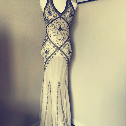 Modest Mermaid Long Prom Dresses 22th Birthday Outfits P438