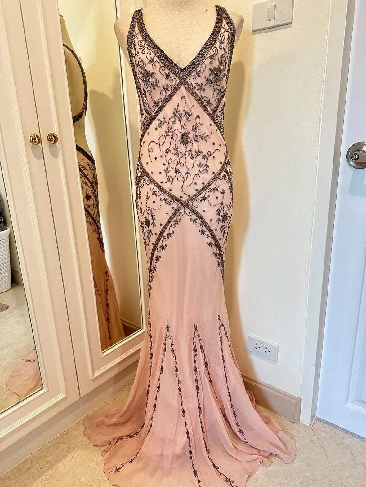 Modest Mermaid Long Prom Dresses 22th Birthday Outfits P438