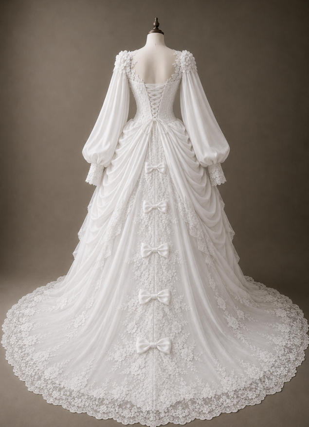 Cute White Ball Gown Sweet 16 Dress   P5010