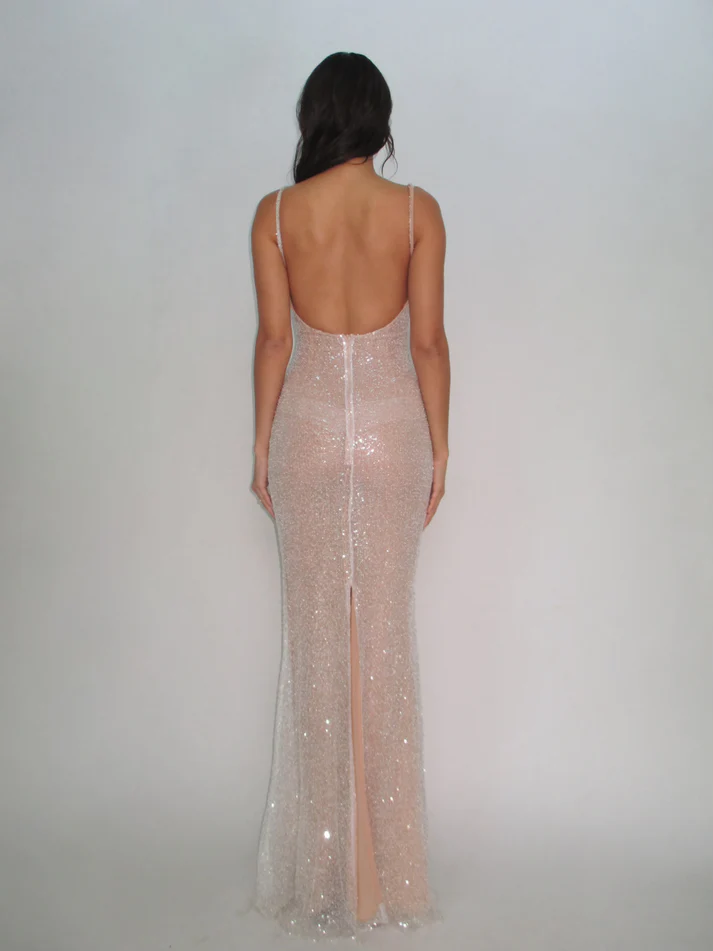 Simple Mermaid Straps Sequin Prom Dresses Maxi Dress 22th Birthday Out – PreppyDress Simple Mermaid Straps Sequin Prom Dresses Maxi Dress 22th Birthday Out – PreppyDress