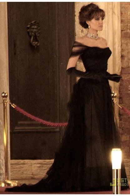 Vintage Ball Gown Black Birthday Party Dresses Off The Shoulder Prom D PreppyDress Vintage Ball Gown Black Birthday Party Dresses Off The Shoulder Prom D PreppyDress