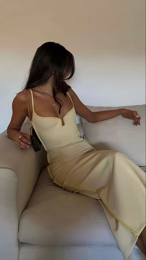 Sexy Sheath Halter Satin Black Prom Dress 21th Birthday Outfits Y7439
