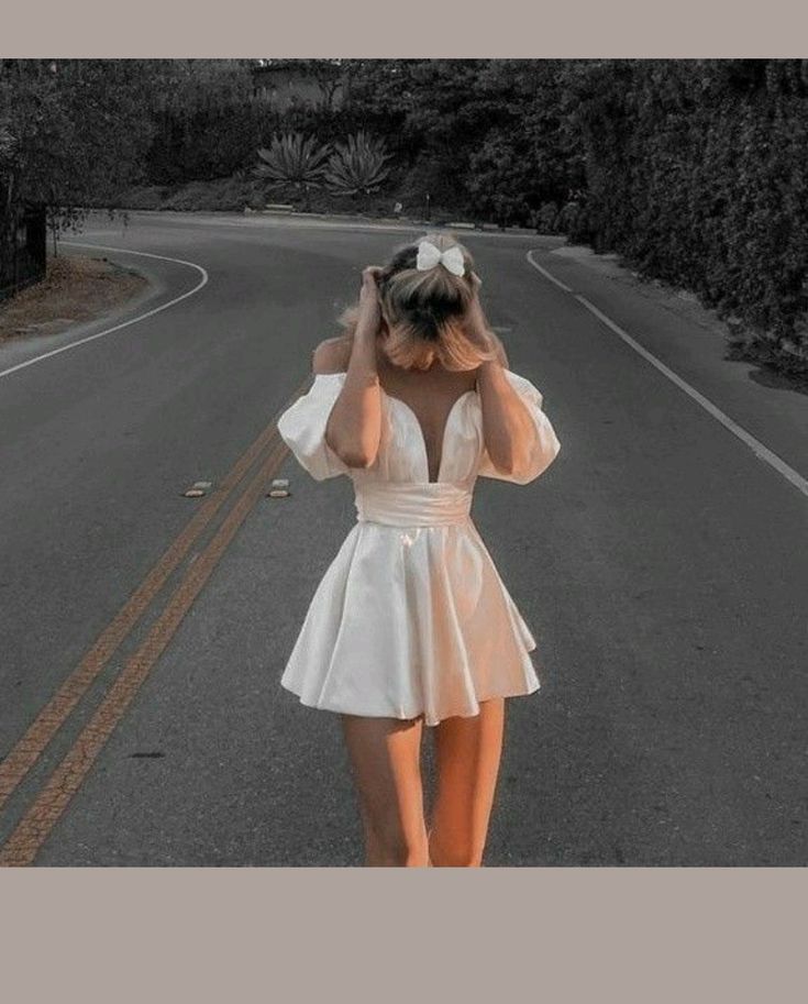 Simple A line Ivory Off The Shoulder Birthday Dresses Birthday Outfits
