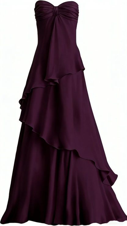 Sexy A-Linie Sweetheart Partykleider Weiße lange Ballkleider P940