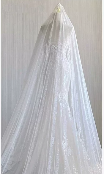 Französisches Retro Fishtail Off-Shoulder Spitzenbrautkleid mit Schleppe P2666