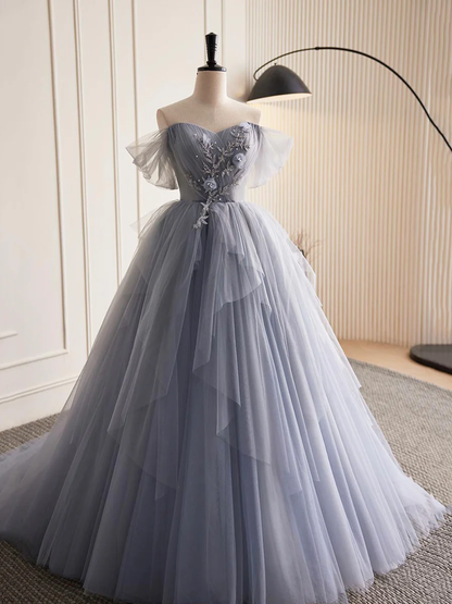 Wunderschönes Ballkleid Sweet 16 Kleid schulterfreies Partykleid P621