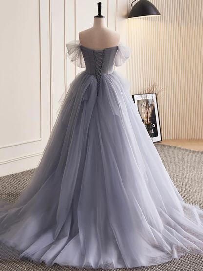 Wunderschönes Ballkleid Sweet 16 Kleid schulterfreies Partykleid P621