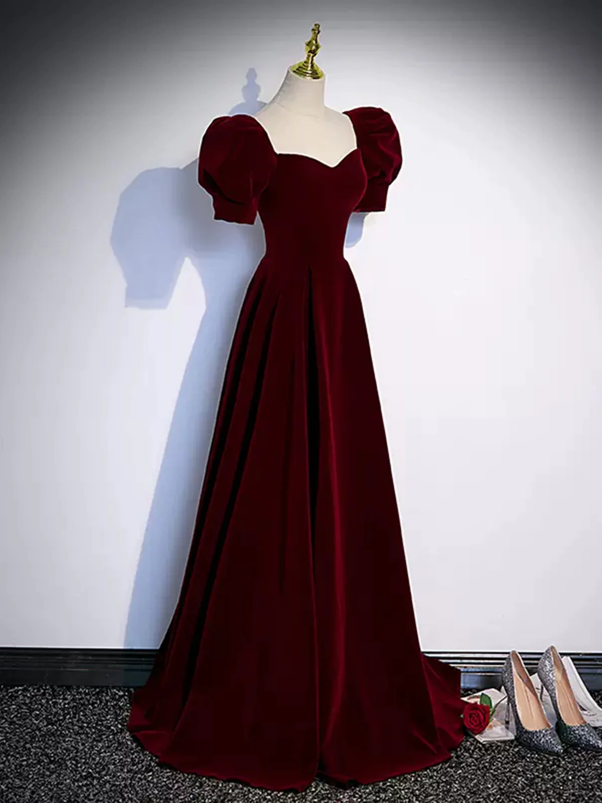 Red Carpet The Vampire's Wife Clothing Party Dress Orange Vintage Prom Dresses 1950s Cute Short Sleeves Burgundy Long Prom Dresses P2234 PreppyDress Red Carpet The Vampire's Wife Clothing Party Dress Orange Vintage Prom Dresses 1950s Cute Short Sleeves Burgundy Long Prom Dresses P2234 PreppyDress