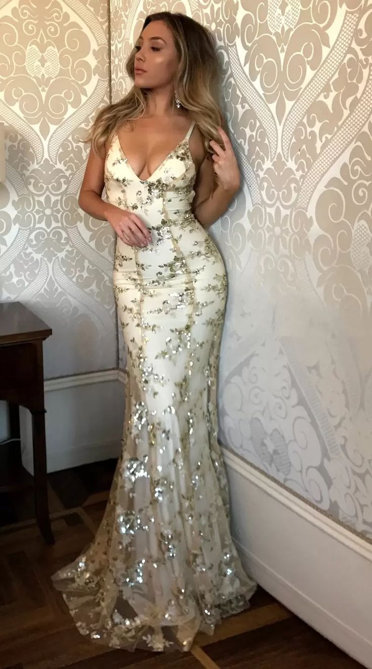 Mermaid Sexy Prom Dress Vintage Backless Lace Prom Dress,Gold Sequin P PreppyDress Mermaid Sexy Prom Dress Vintage Backless Lace Prom Dress,Gold Sequin P PreppyDress