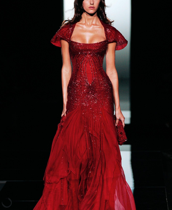 Classy Mermaid U Neckline Short Sleeves Burgundy Long Prom Dresses Evening Gowns P2318