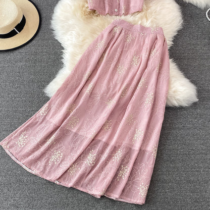 Süßes zweiteiliges Kleid, modisches Kleid P314