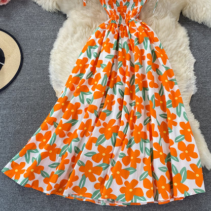 Jolie robe trapèze florale Robe tendance P302