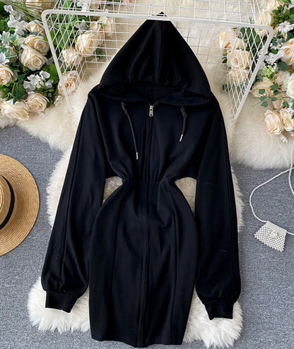 Niedlicher Hoodie Freizeitkleid P296