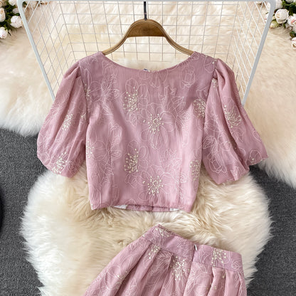 Süßes zweiteiliges Kleid, modisches Kleid P314