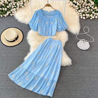 Süßes zweiteiliges Kleid, modisches Kleid P314