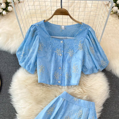 Süßes zweiteiliges Kleid, modisches Kleid P314