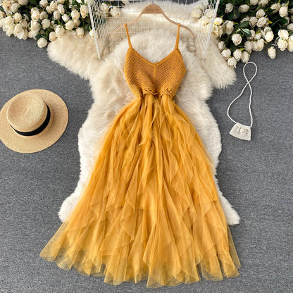 Robe femme A en spaghetti P092
