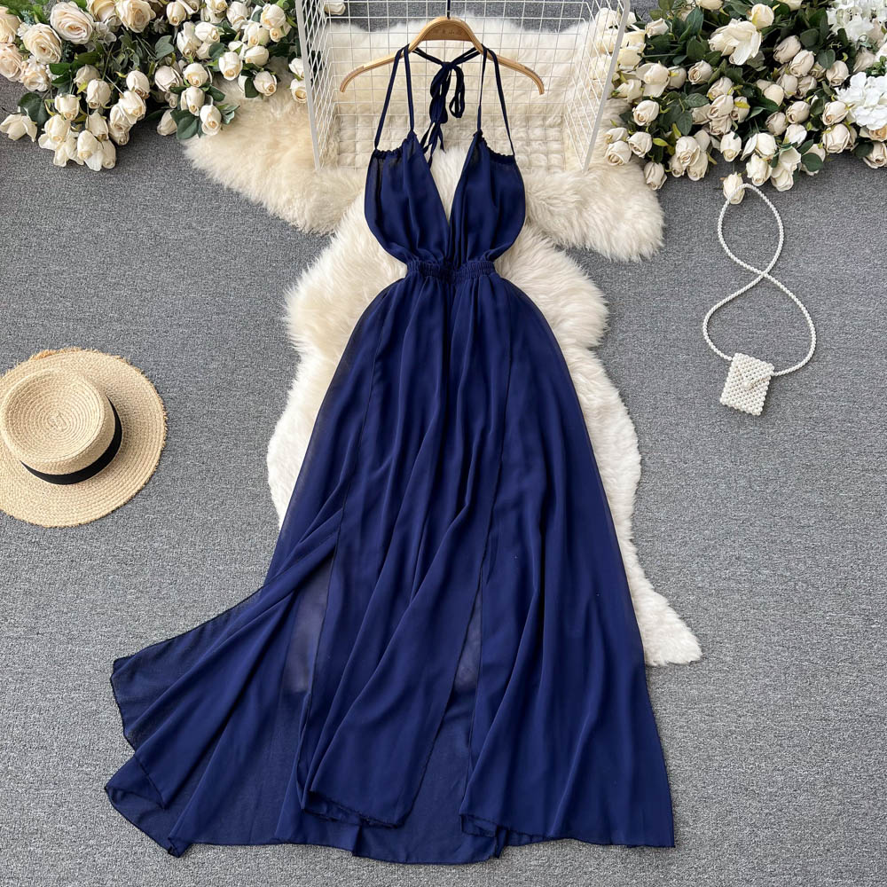 beach dress hot Tropical Diaries Backless Dreamy Beach Dress