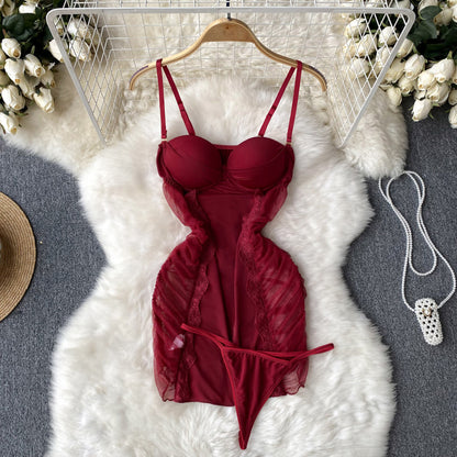 Robe moulante d'été sexy à fines bretelles pour femme P130