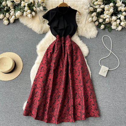robe d'été pour femme à manches simples P120