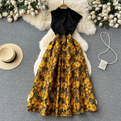 robe d'été pour femme à manches simples P120