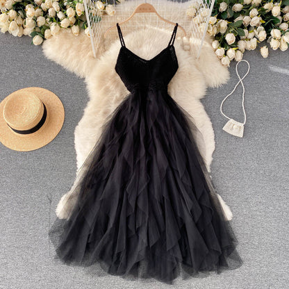 Robe femme A en spaghetti P092