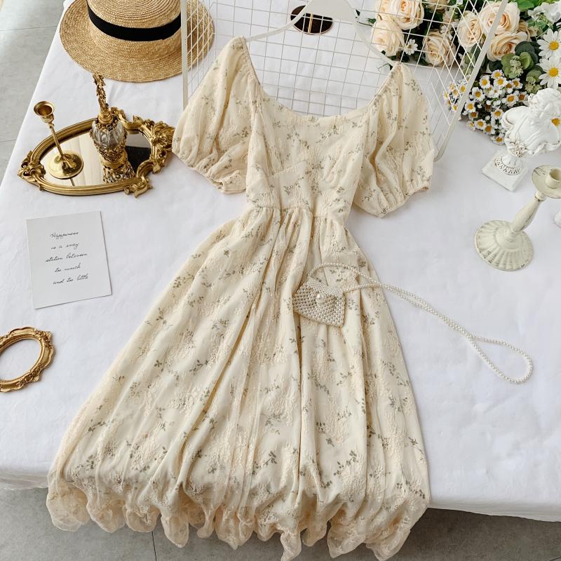 Cute lace dress women's dress P107 – PreppyDress