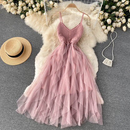 Robe femme A en spaghetti P092