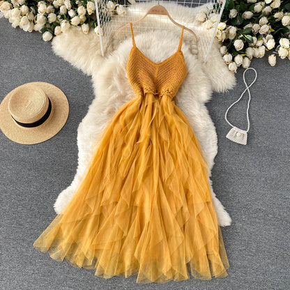 Robe femme A en spaghetti P092