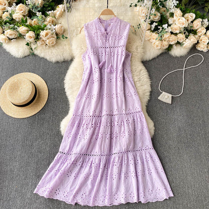Süßes Damen-Bohemian-Kleid für den Urlaub P104