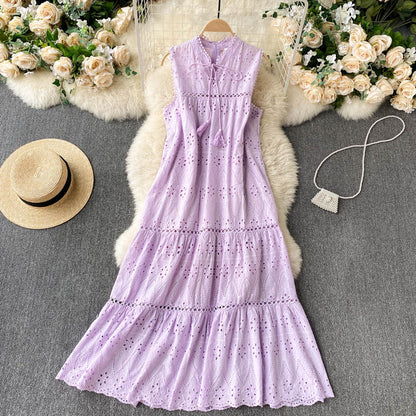 Süßes Damen-Bohemian-Kleid für den Urlaub P104