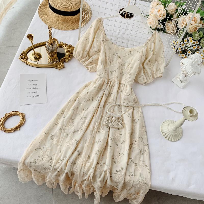 Cute lace dress women's dress P107 – PreppyDress