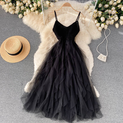 Robe femme A en spaghetti P092