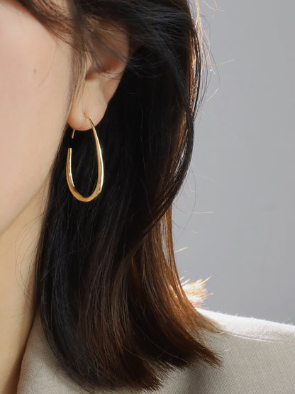 Boucles d'oreilles goutte d'eau or style français chic tempérament nouvelles boucles d'oreilles femmes e009