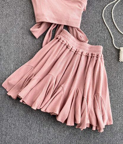 Zweiteiliges Kleid Sommerkleid 068