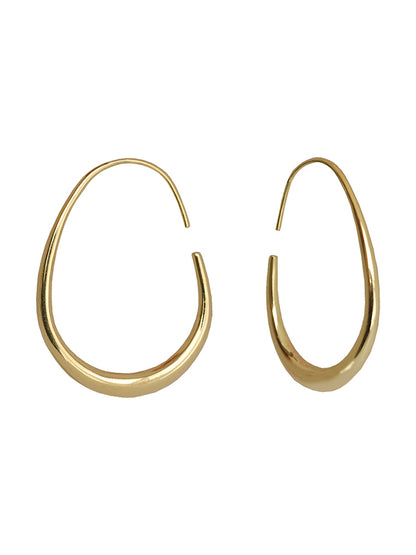 Boucles d'oreilles goutte d'eau or style français chic tempérament nouvelles boucles d'oreilles femmes e009