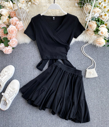 Zweiteiliges Kleid Sommerkleid 068